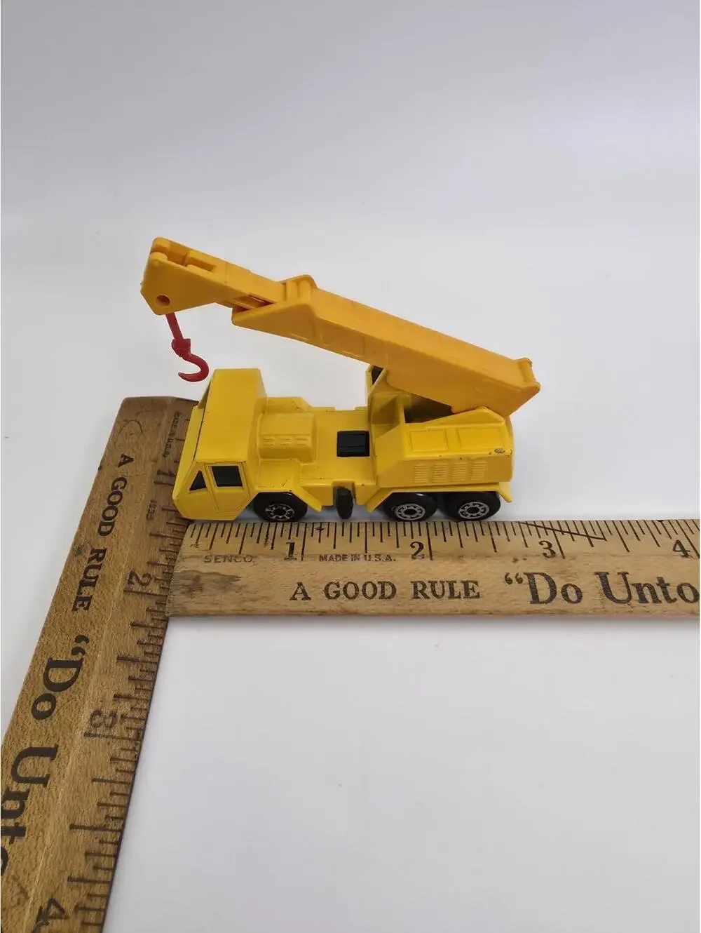 Lesney Matchbox Superfast No 49 Dodge Crane Truck 1976 Black Base Made England